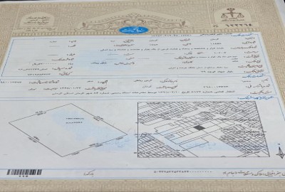 فروش زمین مسکونی در کرمان ۱۰۲۰ متر بلوار جهاد