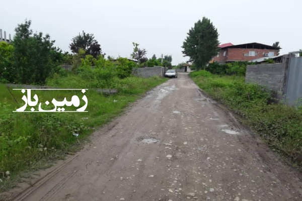زمین مسکونی در جاده نظامی روستای میکلا قائمشهر ۲۶۰ متر-2