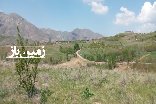 زمین در روستای کش طالقان با ویو دیوار سد طالقان 822 متر-3