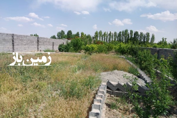 ۱۰۰۰متر زمین باغی در حصار مهتر رباط کریم-2