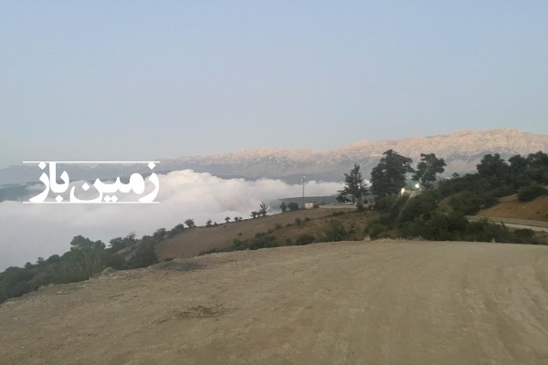 زمین شمال 200 متر با چشم انداز عالی سوادکوه پلسفید روستای رجه-2