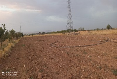 زمین کشاورزی در همدان بهار جاده کرمانشاه 22000 متر