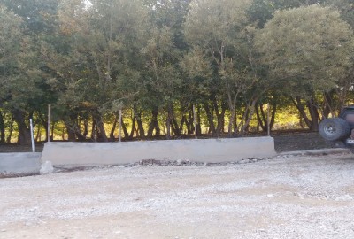 زمین باغ گردو در تنگه واشی فیروزکوه 250 متر