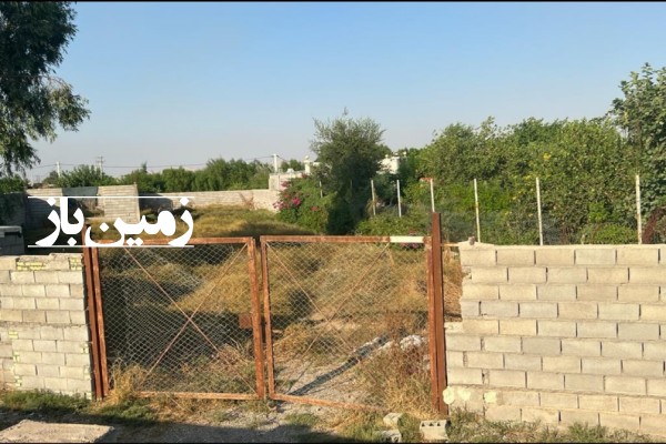 فروش زمین در شوشتر خوزستان اول جاده شلیلی 1100 متر-1