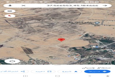 زمین مسکونی ارتش گلمان ارومیه 200 متری