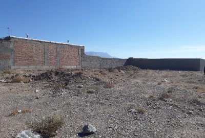 زمین در چترود کرمان 450 متر