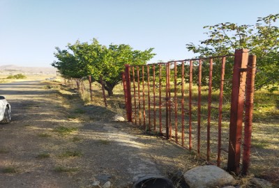 باغچه روستای بیاج 1200 متر زمین اسداباد همدان
