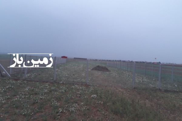 فروش زمین کشاورزی در تاکستان سمت توربینهای بادی کهک 5000 متر-1