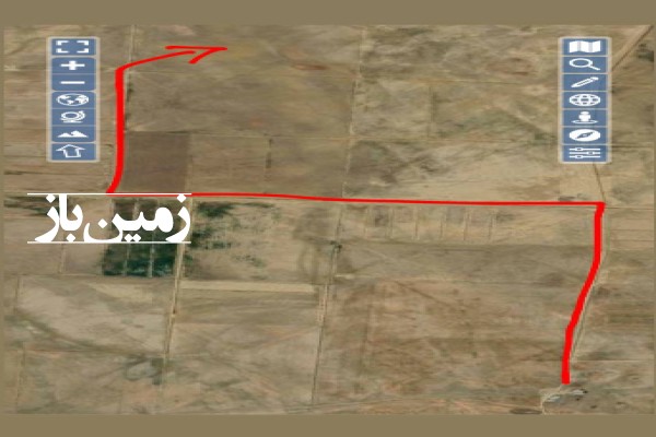 فروش زمین کشاورزی گلستان شهرستان آق قلا ۲۵۰۰۰۰ متر-3