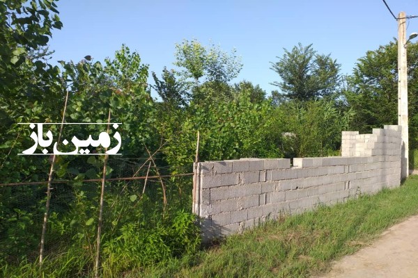 زمین مسکونی ۳۰۰ متر با جواز گیلان آستانه اشرفیه روستای تجن گوکه-1