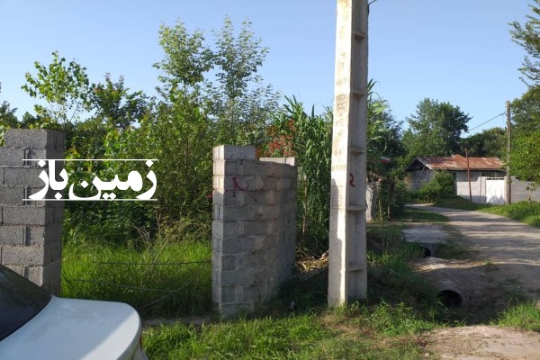 زمین مسکونی ۳۰۰ متر با جواز گیلان آستانه اشرفیه روستای تجن گوکه-2