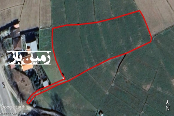 فروش ۵۶۰۰ متر زمین کشاورزی در مازندران شیرگاه بعد از روستای چالی-1