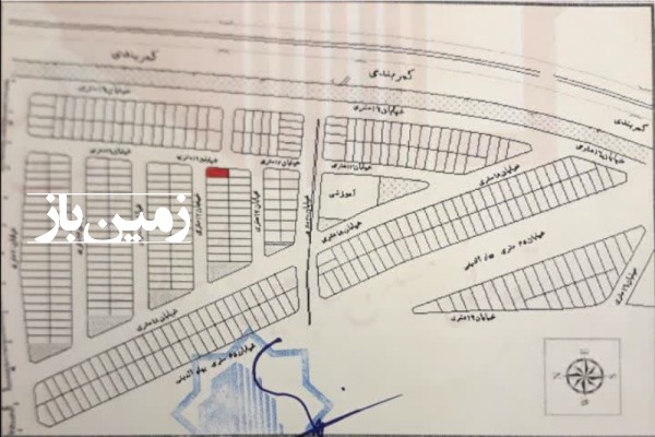 فروش زمین مسکونی تجاری بلوار بهاالدینی قم ۲۰۰ متر-1