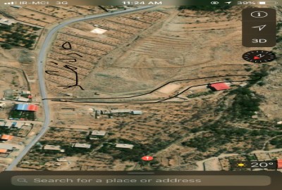 فروش زمین در یزد 2100 متر مهریز بنادک السادات محله باغ حاجیون