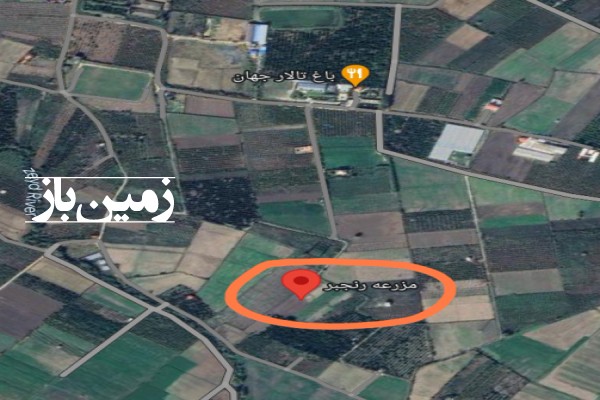 فروش زمین کشاورزی باغی در شمال 2500 متر ساری میاندرود گهرباران روستای زید-2