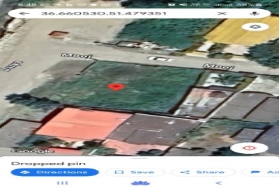 فروش زمین مسکونی در شمال 540 متر نوشهر بلوار شهید کریمی