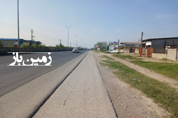 فروش زمین مسکونی تجاری در شمال 140 متر ساری سه راه جویبار روستای عیسی خندق-2
