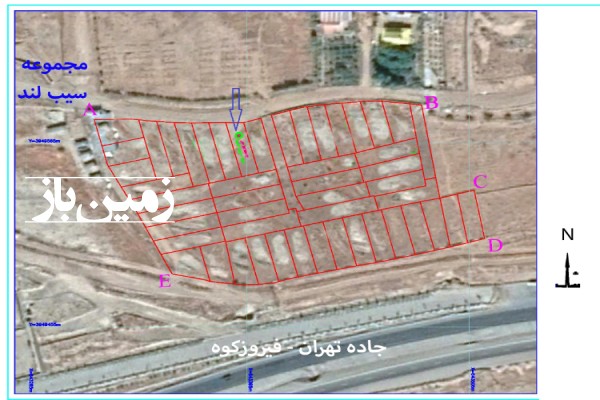 فروش زمین تهران ۲۸۲ متر فیروزکوه روستای آب باریک-2