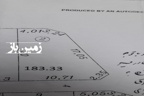 فروش زمین مسکونی در اصفهان 183 متر خیابان غرضی-1