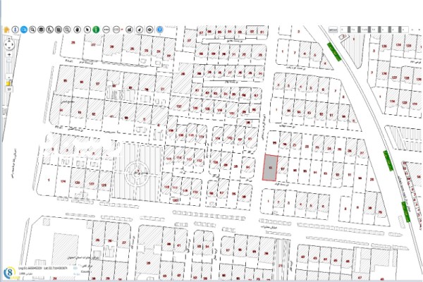 فروش زمین مسکونی اصفهان ۲۶۲ متر خیابان مخابرات-1