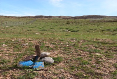 فروش زمین کشاورزی البرز ۱۰۸۰ متر طالقان روستای وشته کنار جاده بادامستان