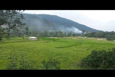 فروش باغ شمال با ۲۰۰۰ متر زمین چالوس روستای زوات