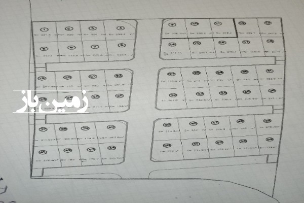فروش زمین مسکونی شهرکی لرستان ۲۲۰ متر بروجرد گلدشت و نظام آباد-1