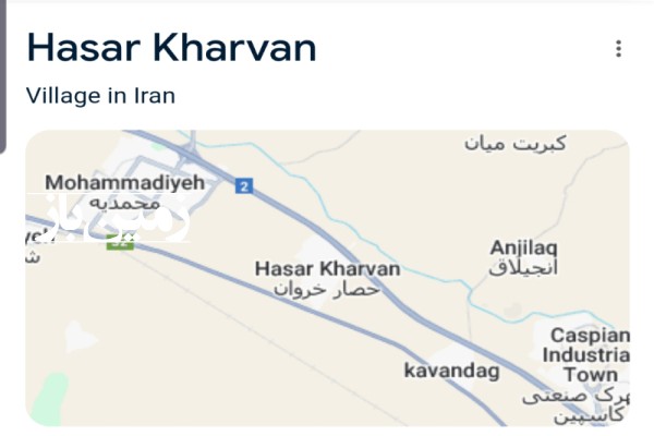 فروش زمین کشاورزی قزوین ۲۹۸۷ متر محمدیه حصار خروان-3