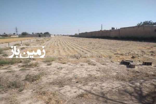 زمین رباط کریم 6000 متری نزدیک فرودگاه امام روستای شهرستانک-2