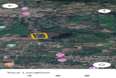 فروش زمین باغچه شمال ۲۰۰ متر ساری ارتفاعات وارد محله