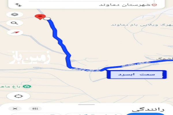 فروش زمین تهران ۵۰۰ متر ابسرد دماوند هاشمک-4