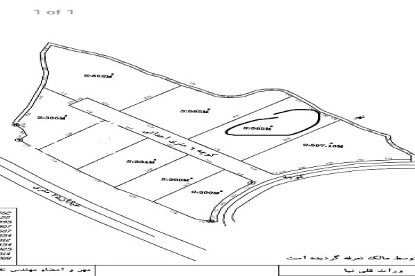 فروش زمین مسکونی گیلان ۵۸۵ متر شفت روستای ذولپیران-3