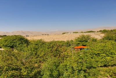 فروش زمین مسکونی باغ باغچه کشاورزی البرز ۲۵۰ متر مهستان روستای فشند عالی چنار