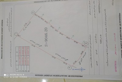 فروش زمین کشاورزی بجنورد ۳۰۳ متر شهرک فرهنگیان نیاوران