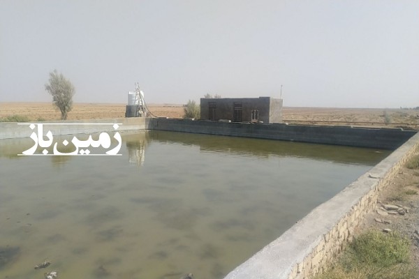 فروش زمین کشاورزی قم ۲۰۰ متر قنوات نزدیک روستای سراجه-3