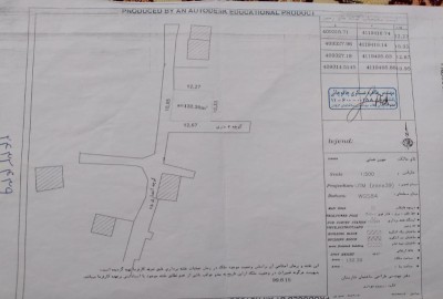 فروش زمین مسکونی گیلان ۱۳۲ متر لاهیجان بلوار شهید انصاری