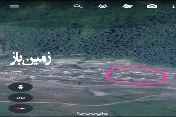 فروش زمین مسکونی شمال ۱۰۰۰ متر زیراب روستای تیلم-3