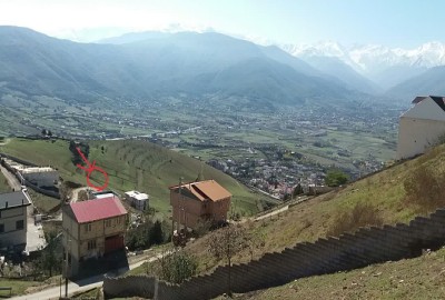 فروش زمین باغ شمال ۳۱۵ متر کلاردشت روستای کوهپر