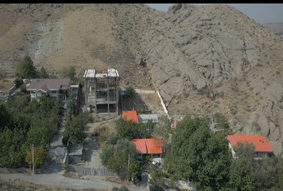 فروش زمین باغ البرز ۱۲۸۰ متر کوهسار جاده برغان روستای چلنگدار