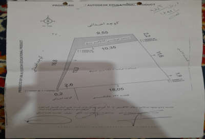 فروش زمین مسکونی گلستان ۱۸۱ متر گنبد کاووس شهرجنگلی قرق