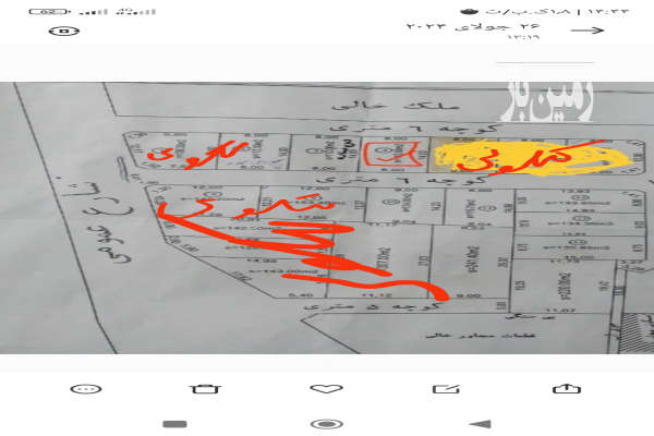 فروش زمین مسکونی آذربایجان شرقی ۱۱۲ متر مرند بنگین-2