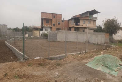 فروش زمین مسکونی تجاری صنعتی شمال ۶۳۲ متر نکا روستای بهزادکلاه