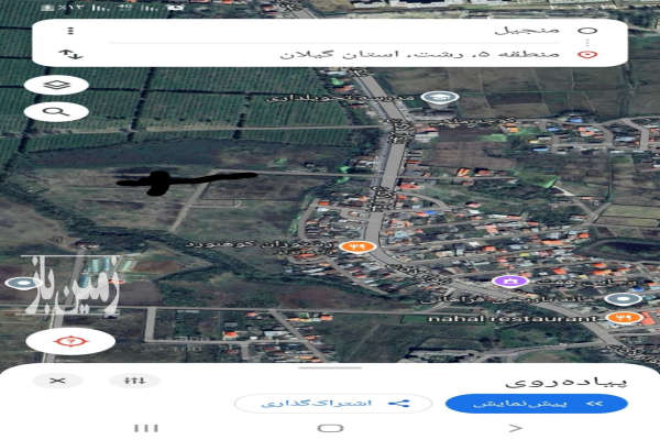 فروش زمین مسکونی گیلان ۱۹۸ متر رشت بلوار لاکان-1