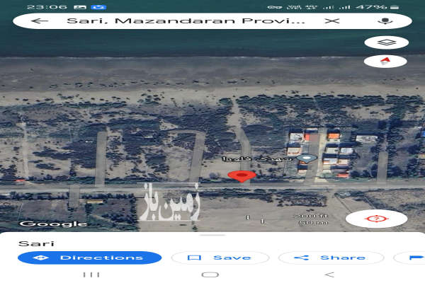 فروش زمین مسکونی تجاری شمال ۲۰۰ متر ساری-2