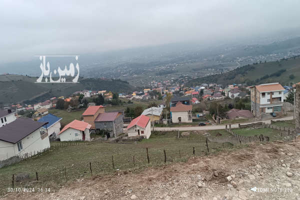 فروش زمین باغ شمال ۶۰۰ متر کلاردشت جاده عباس آباد روستای پینبور‌-2