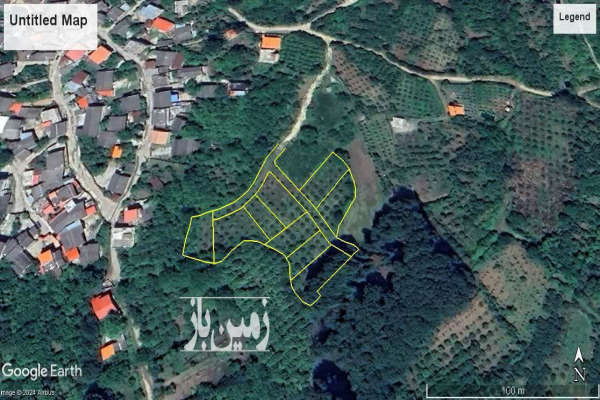 فروش زمین مسکونی شمال ۶۰۵ متر ساری روستای مرمت-4