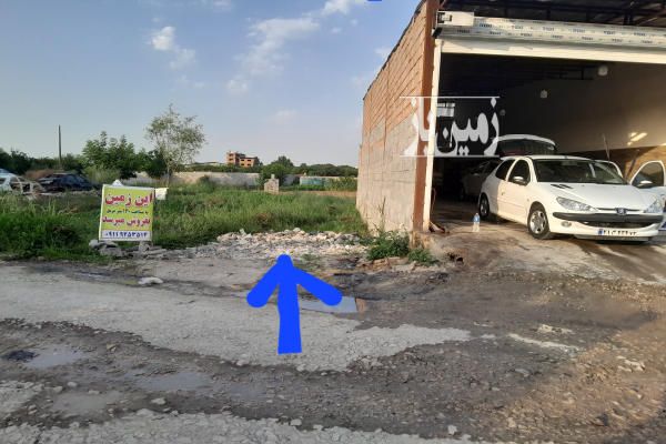 فروش زمین صنعتی شمال ۱۳۰ متر قائمشهر اتوبان ساری-1