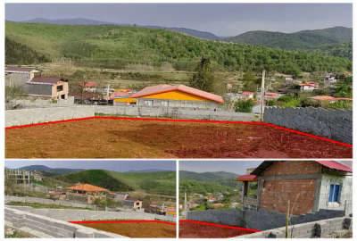 فروش زمین مسکونی شمال ۴۷۰ متر زیرآب روستای کچید