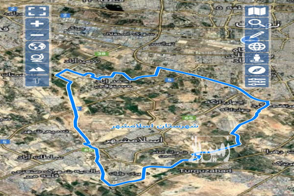 فروش زمین کشاورزی تهران ۵۰۰۰ متر اسلامشهر-1