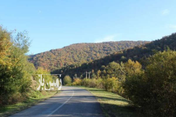 فروش زمین مسکونی گیلان ۶۳۶ متر بعد رستم‌ آباد قبل روستای رشته رود-1